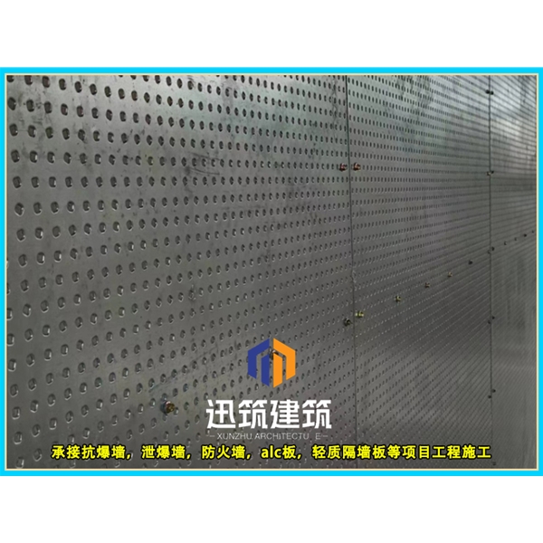 松原迅筑防爆墙 岩棉芯材抗爆板抗爆墙施工 定制服务